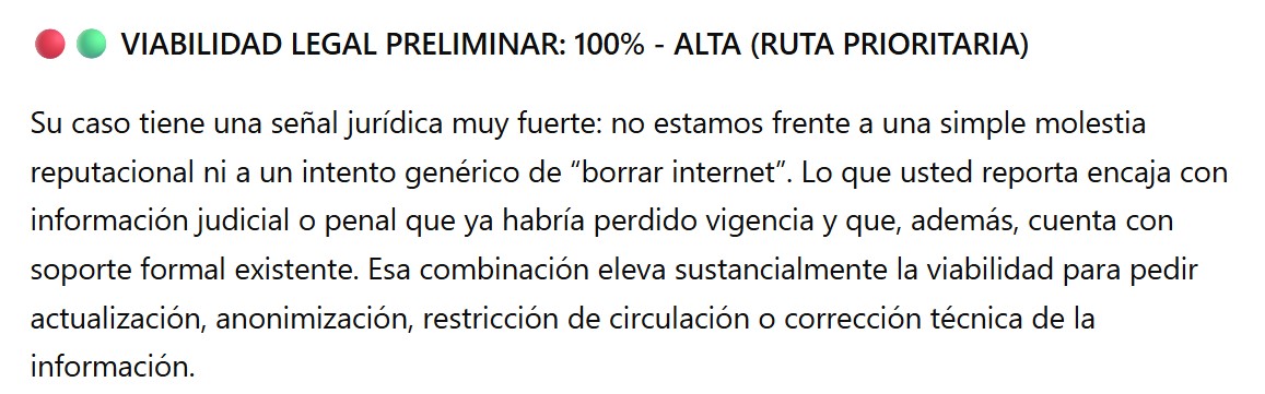 Caso Viabilidad Alta 100%